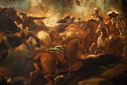 "Bataille, chrétiens contre Turcs"